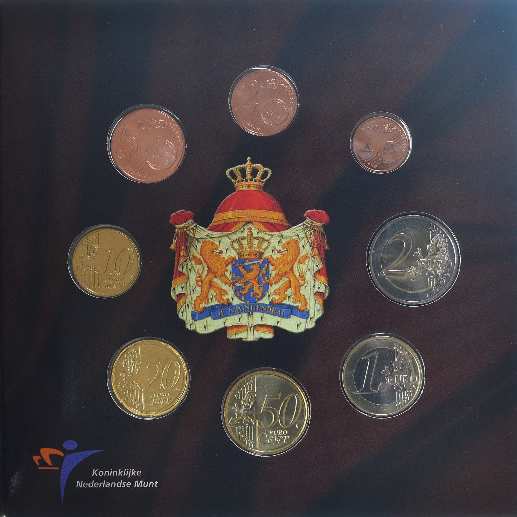 Benelux, 3x 1 ct. - 2€ + Token, euro set, 2009, FDC, FDC, n.v.t.