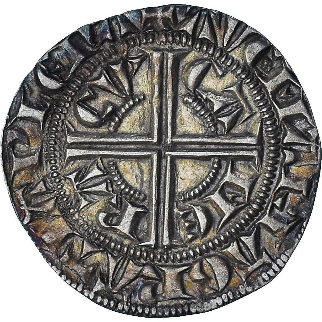 France, Cambrésis, Philippe de Marigny, 1/2 Gros, 1306-1309, Cambrai