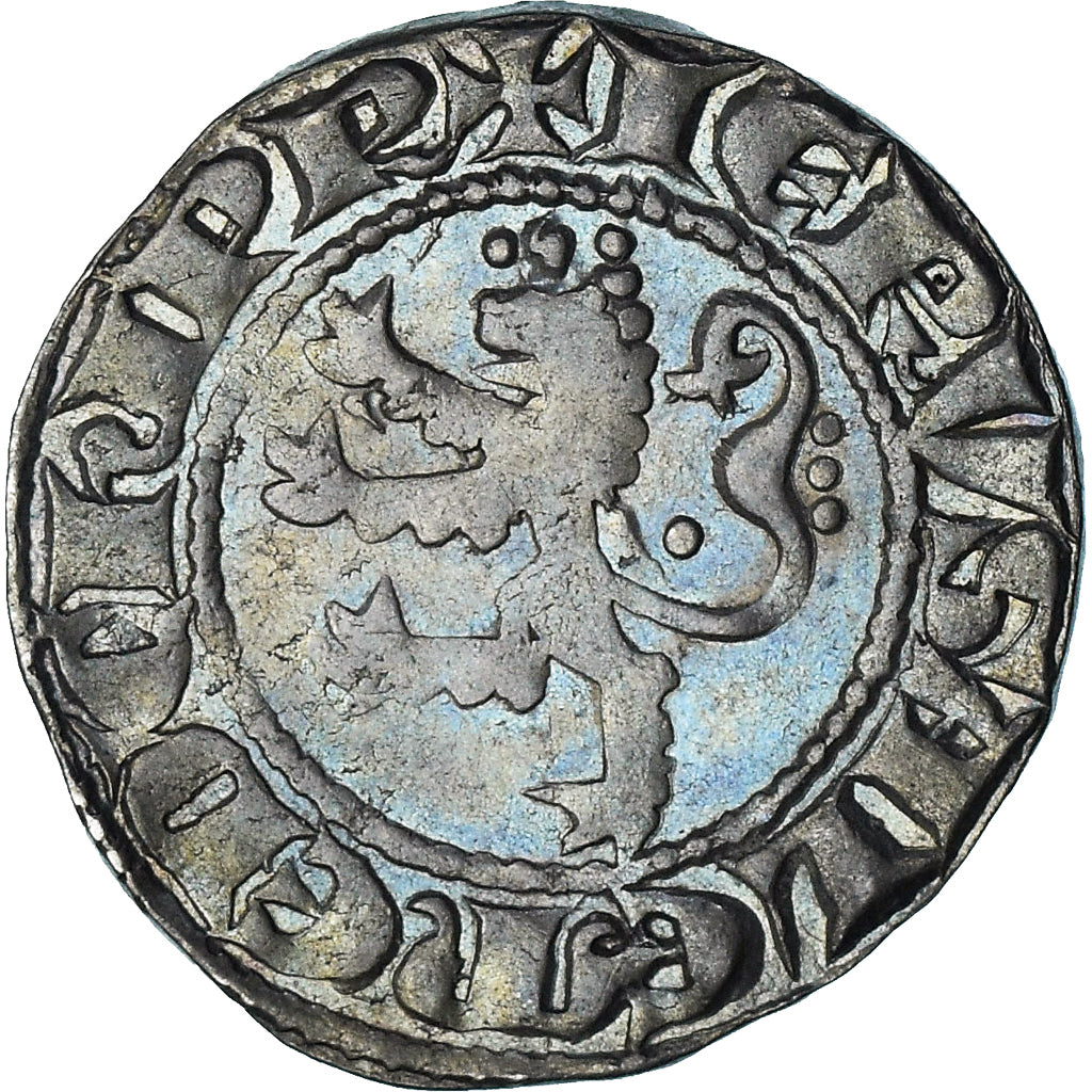 Cyprus, Crusader States, Henri II, Gros, 1285-1306, Nicosia, VF(30-35), Billon