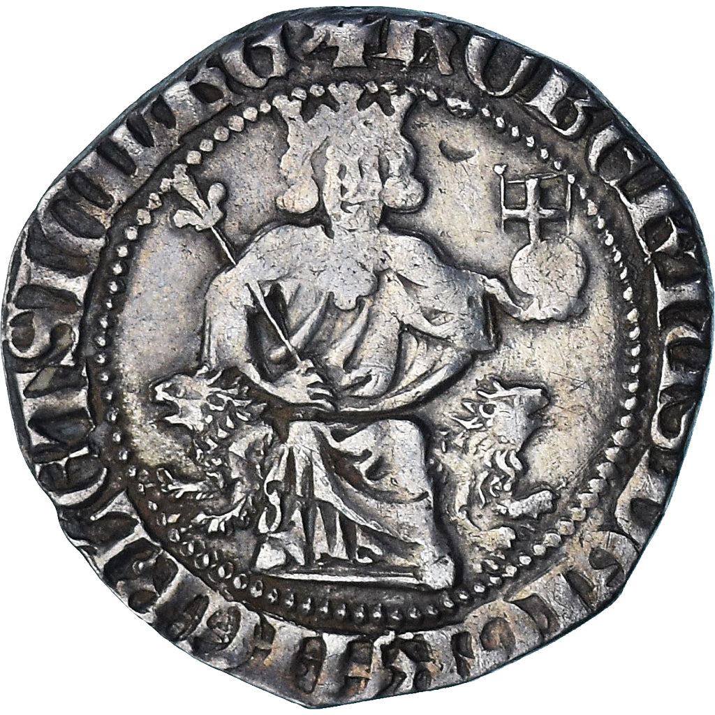 Italy, Kingdom of Naples, Robert I, Gigliato, 1309-1317, Naples, EF(40-45)