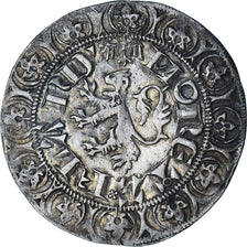 Bélgica, comté de Flandre, Louis I de Crécy, Gros au lion, 1322-1346