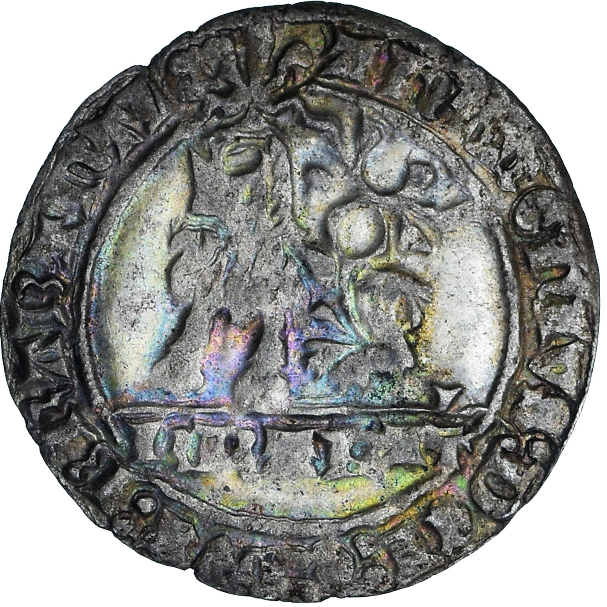 Burgundian Netherlands, BRABANT, Antoine, Gros, 1421-1504, EF(40-45), Silver