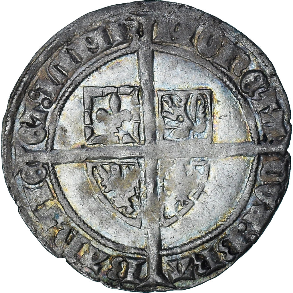 Burgundian Netherlands, BRABANT, Antoine, Gros, 1421-1504, EF(40-45), Silver