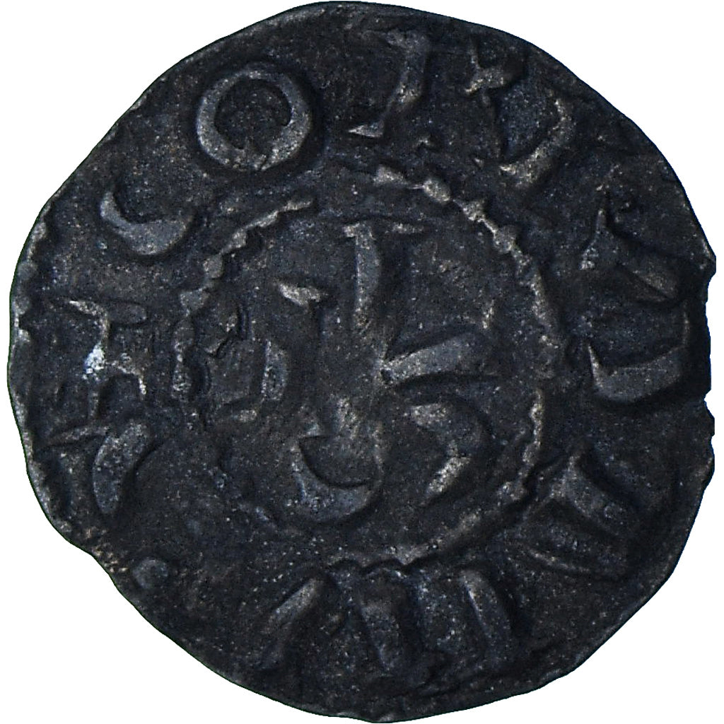 France, Duché de Bretagne, Conan III, Denier, 1112-1148, Rennes, AU(50-53)