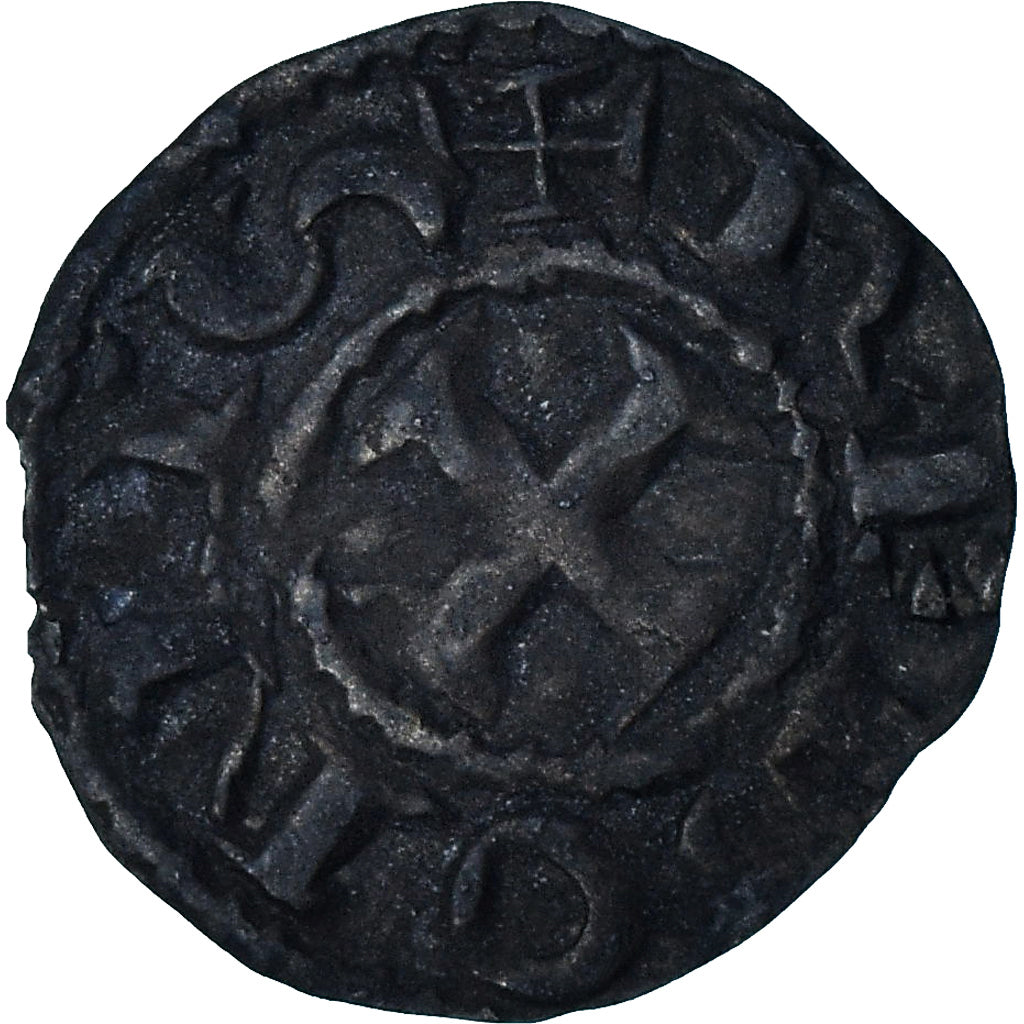 France, Duché de Bretagne, Conan III, Denier, 1112-1148, Rennes, AU(50-53)