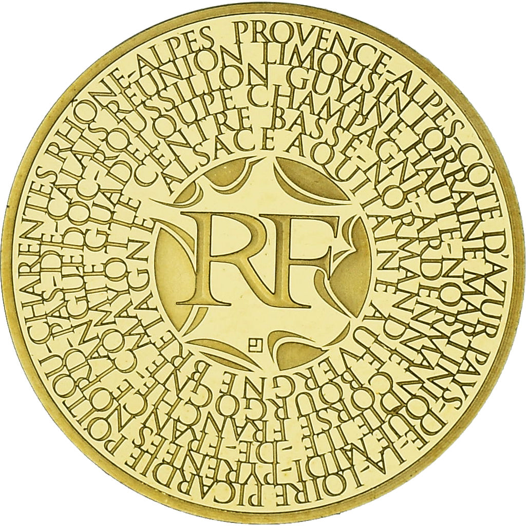 France, 200 Euro, Régions françaises, 2011, Paris, MS(65-70), Gold