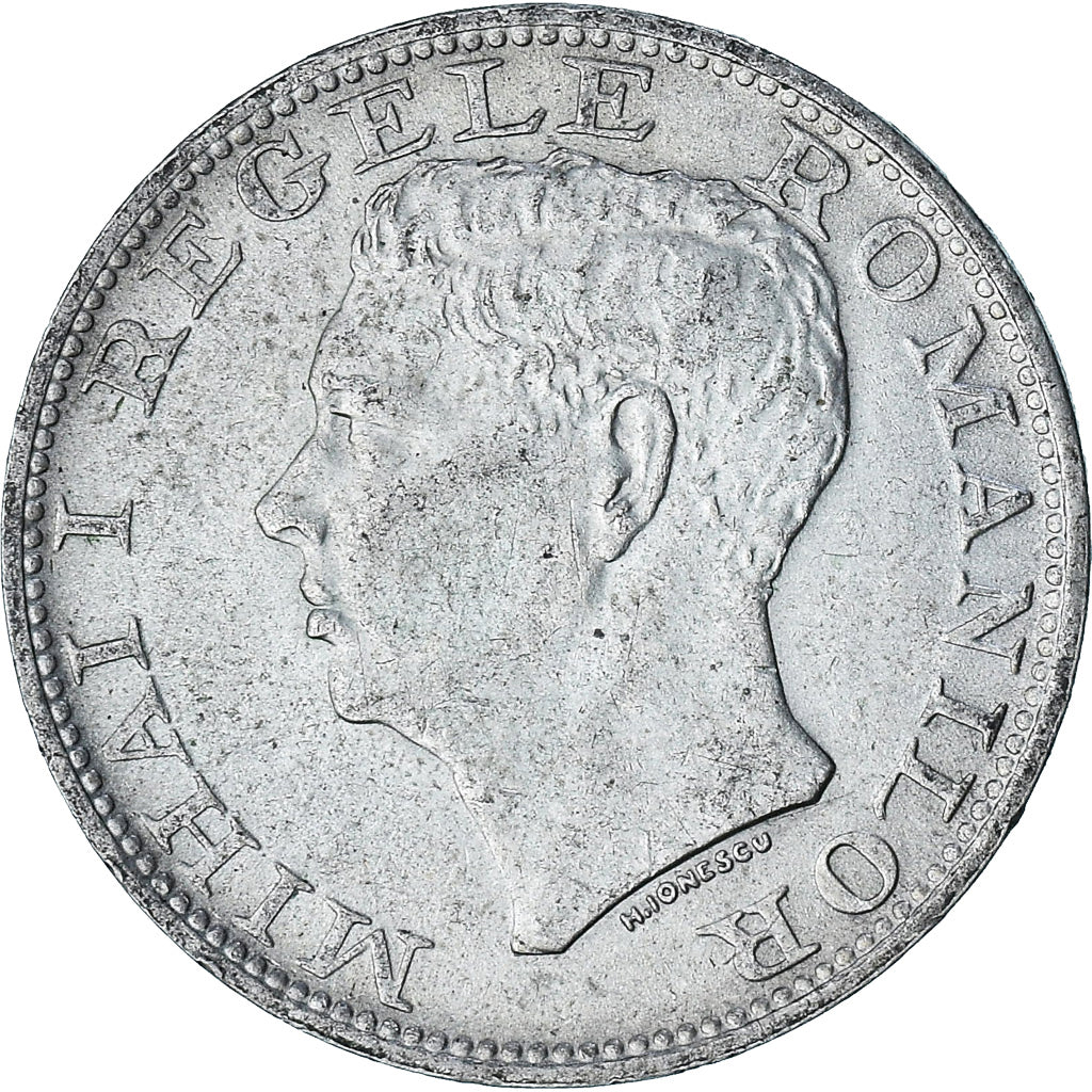 Roménia, Mihai I, 500 Lei, 1944, Bucharest, AU(55-58), Prata, KM:65