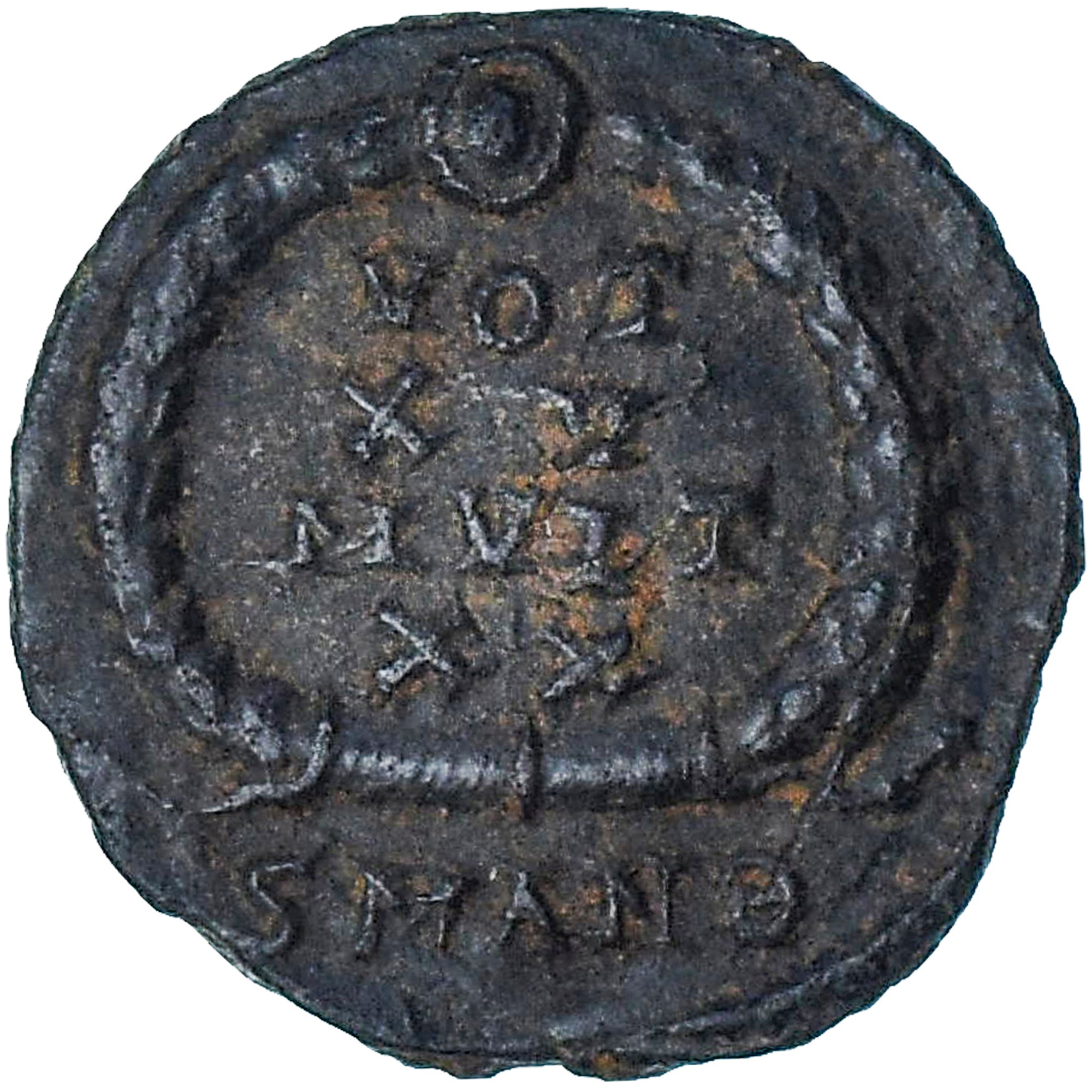 Constans, Follis, 347-348, Antioch, AU(50-53), Bronze, RIC:116