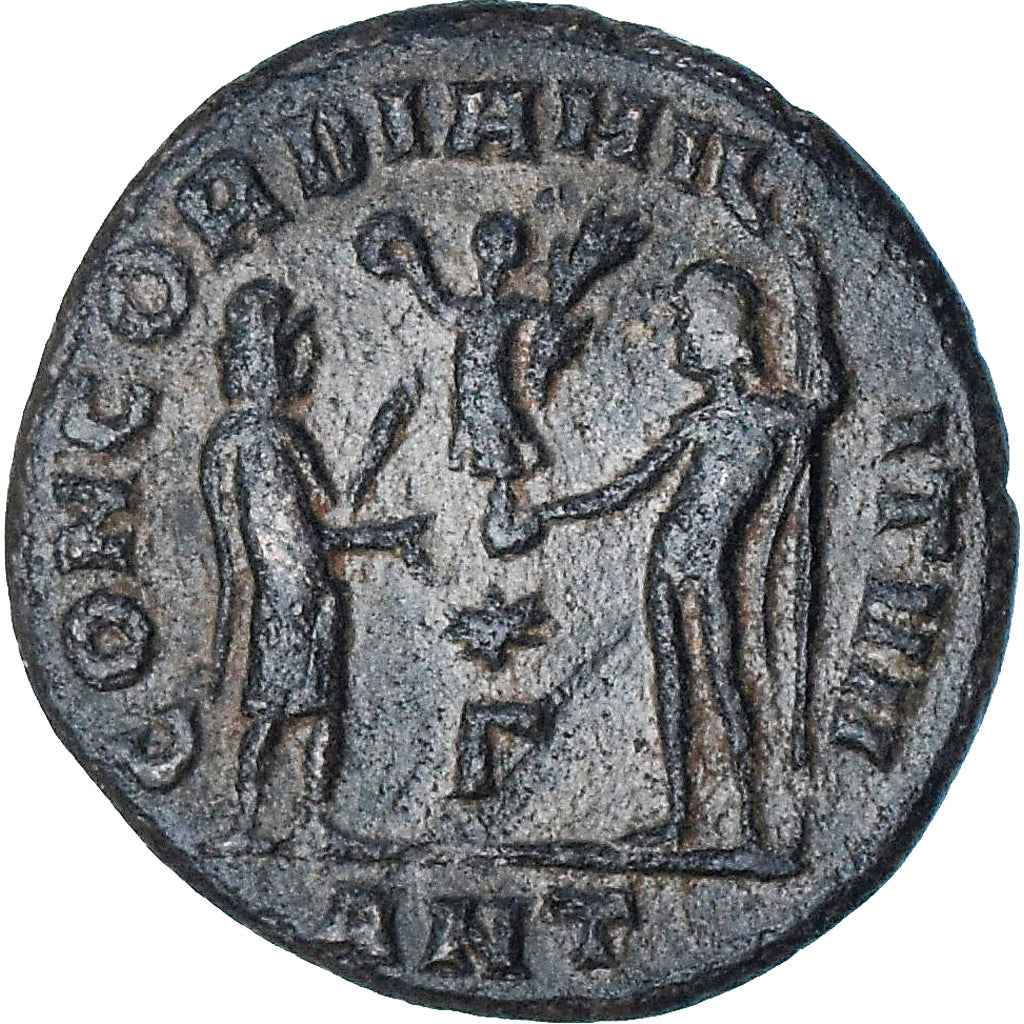 Diocletian, Æ radiate fraction, 296, Antioch, EF(40-45), Bronze, RIC:60A
