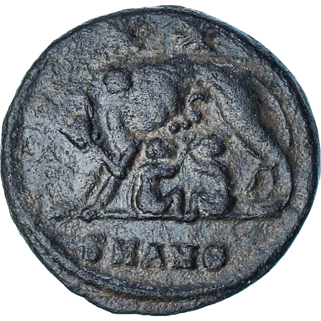 Roma, City Commemoratives, Follis, 330-335, Antioch, BB+, Bronzo, RIC:91