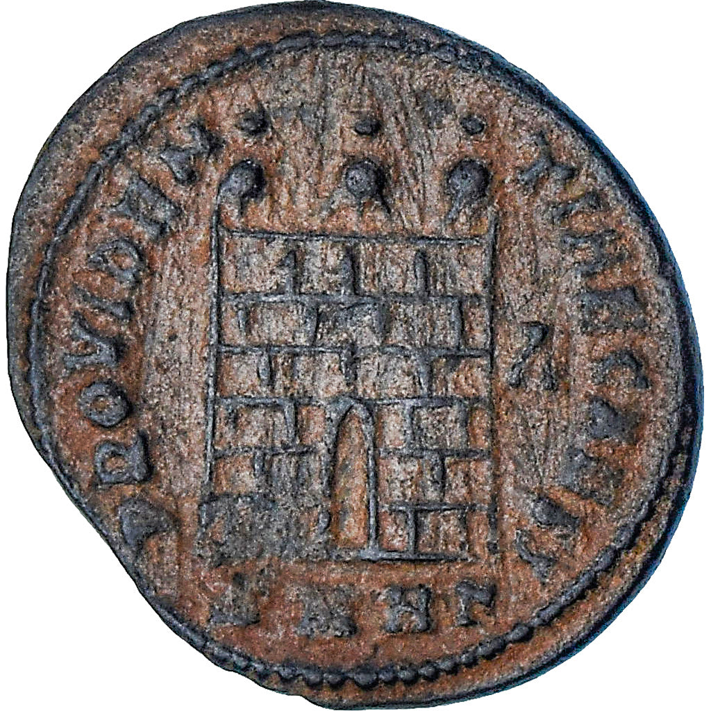 Licinius II, Follis, 318-320, Heraclea, AU(50-53), Brązowy, RIC:49
