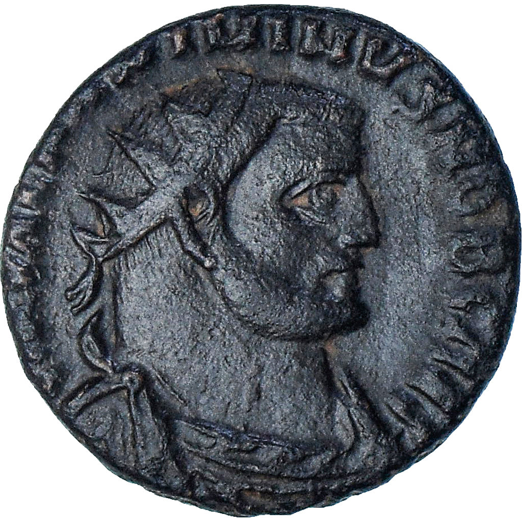 Maximinus II, Æ radiate fraction, 305-306, Alexandria, EF(40-45), Bronze