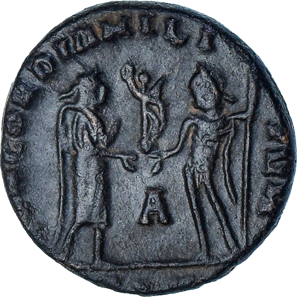 Maximinus II, Æ radiate fraction, 305-306, Alexandria, EF(40-45), Bronze