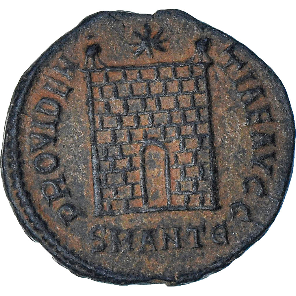 Constantine I, Follis, 327-329, Antioch, AU(50-53), Bronze, RIC:78