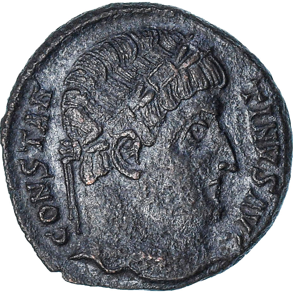 Constantine I, Follis, 327-329, Antioch, SPL-, Bronzo, RIC:78
