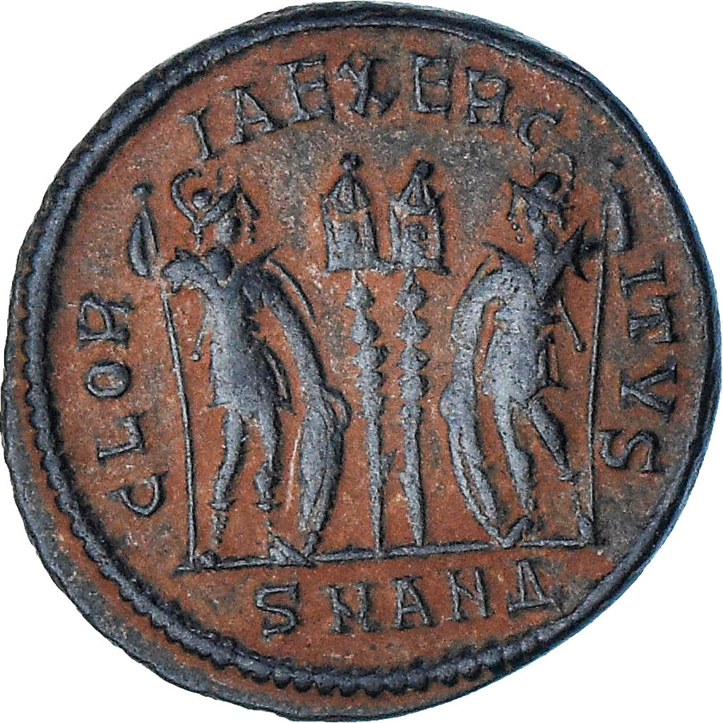 Constantine I, Follis, 330-335, Antioch, AU(55-58), Bronze, RIC:86