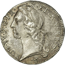 Münze, Frankreich, Louis XV, Écu de Béarn au bandeau, Ecu, 1756, Pau, SS