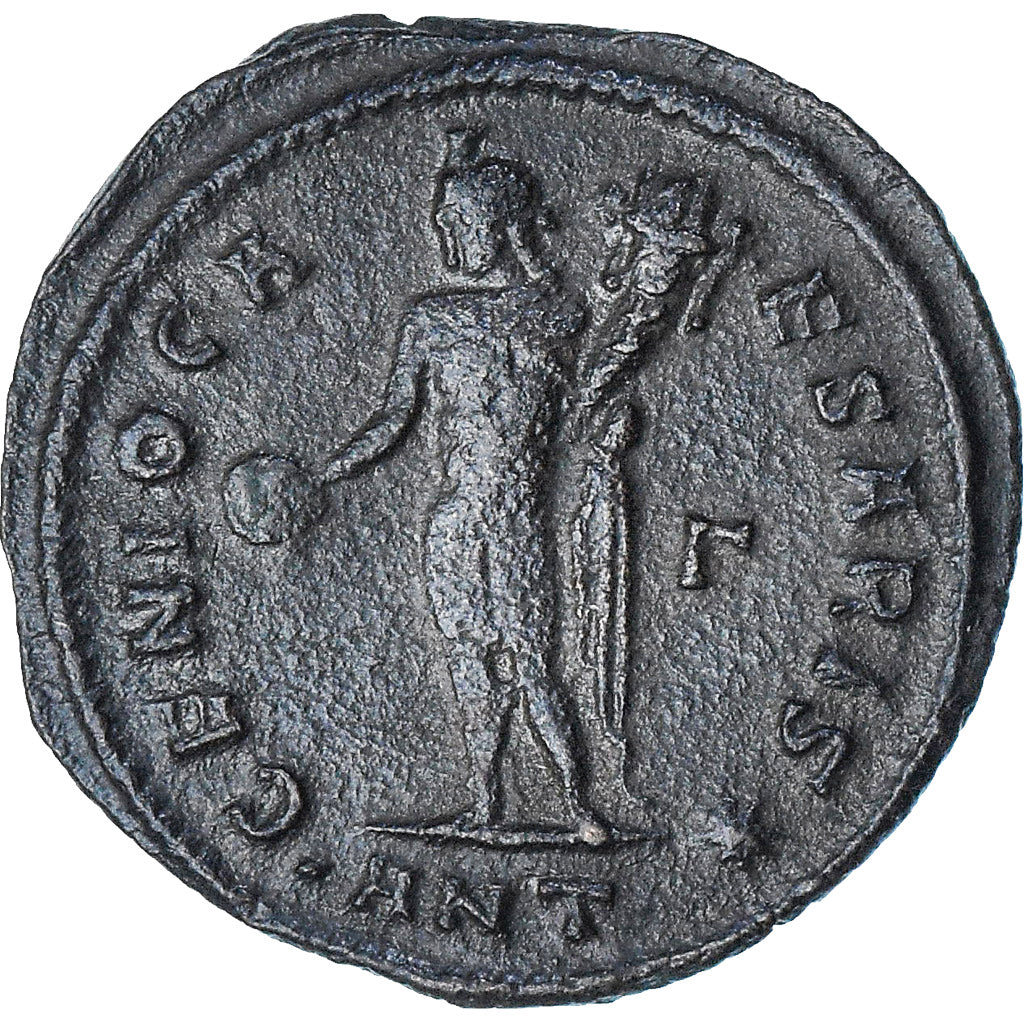 Maximus II Daia, Follis, 308, Antioch, ZF+, Bronzen, RIC:94a