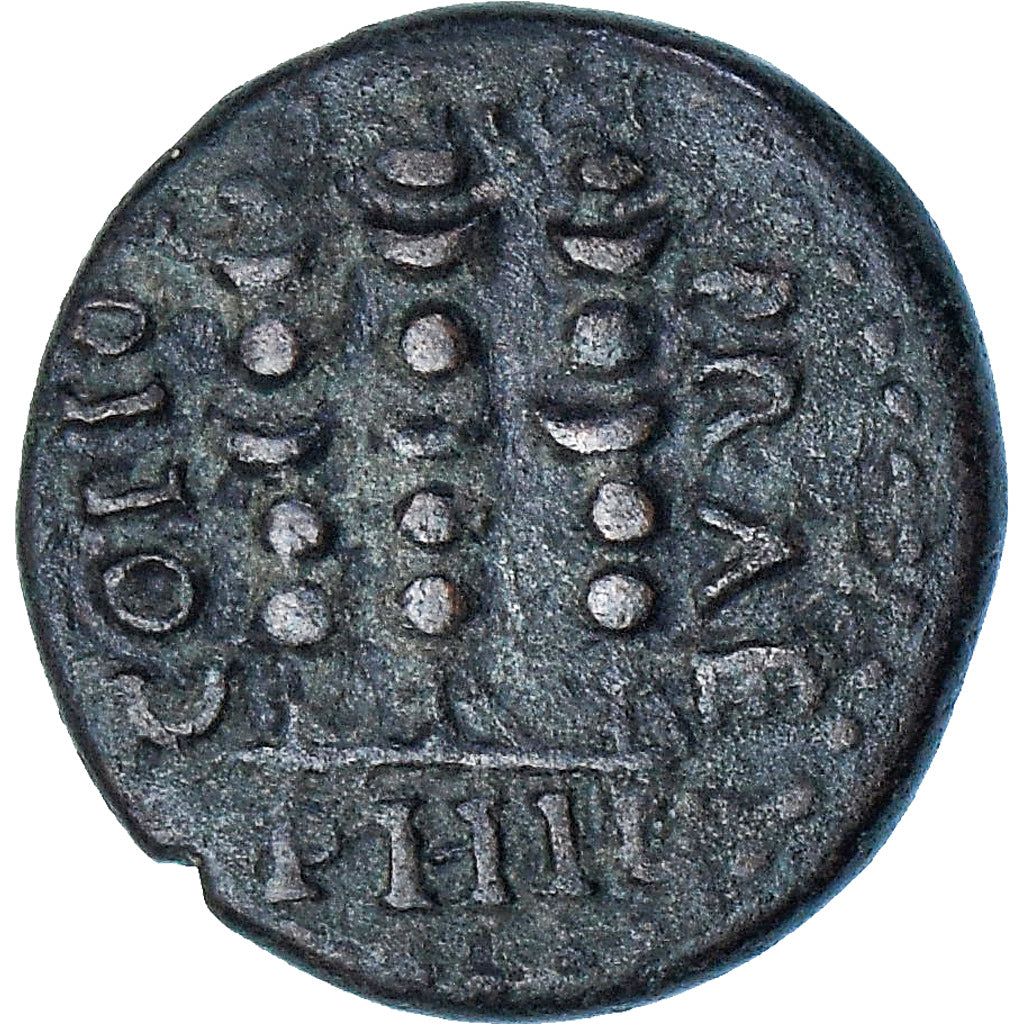 Macedonia, time of Claudius to Nero, Æ, 41-68, Philippi, S+, Bronze, RPC:1651