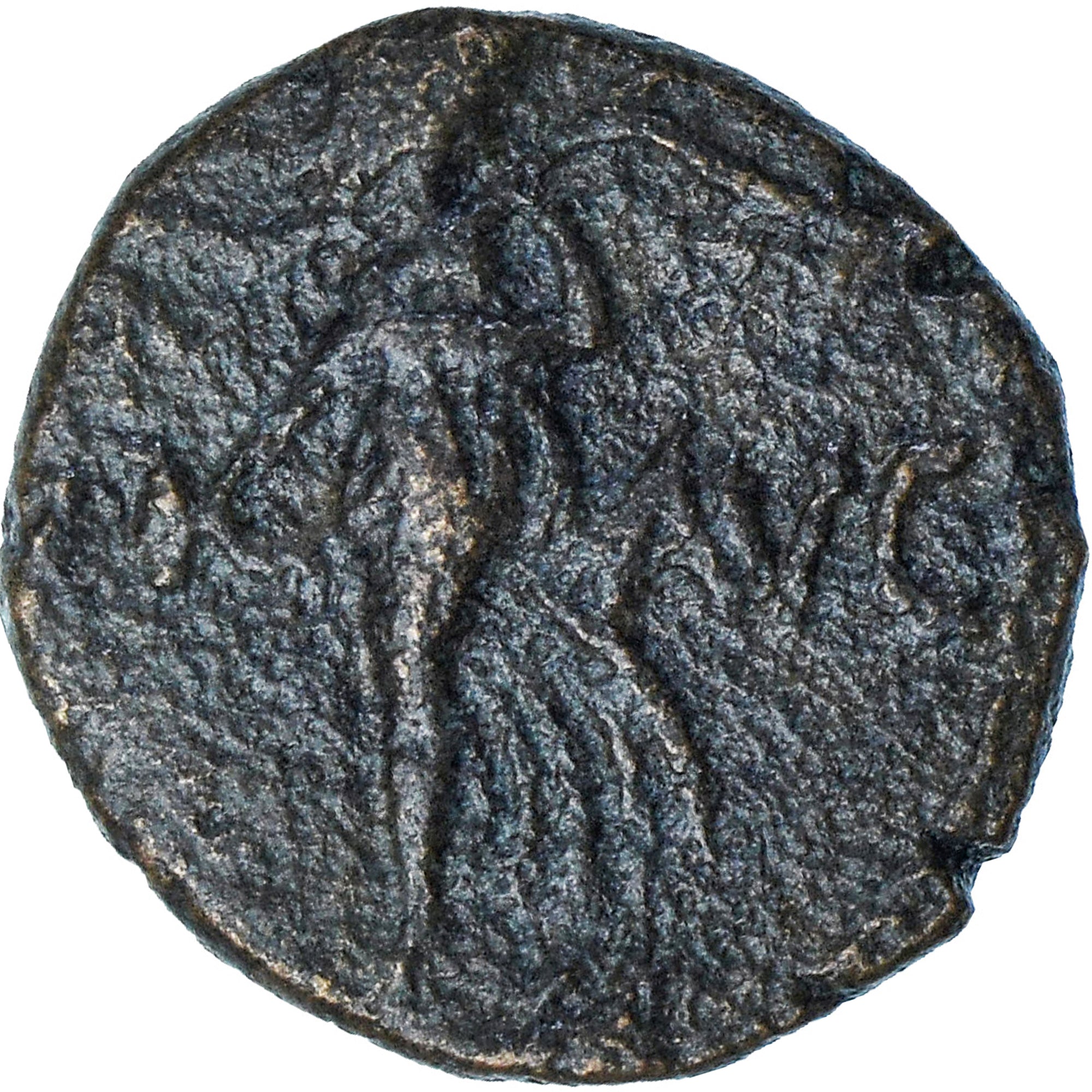 Macédoine, time of Claudius to Nero, Æ, 41-68, Philippi, TB+, Bronze, RPC:1651