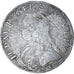 France, Louis XV, Ecu aux branches d'olivier, 1726, Rennes, VF(20-25), Silver