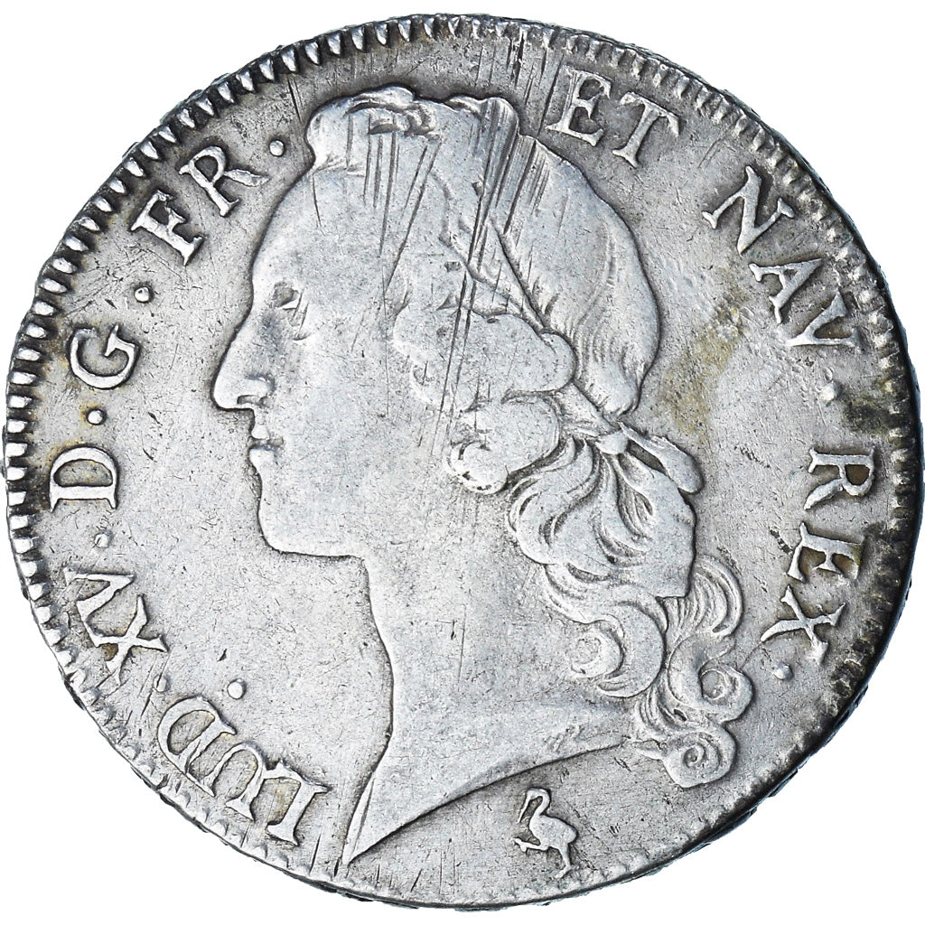 Frankrijk, Louis XV, Écu au bandeau, 1768, Paris, FR+, Zilver, Gadoury:322