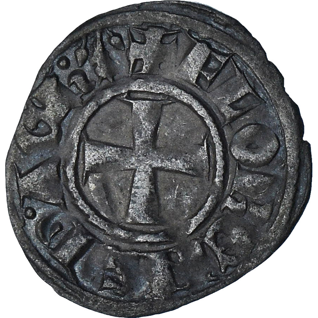Greece, Principality of Achaea, Florent de Hainaut, Denier, ca. 1289-1297