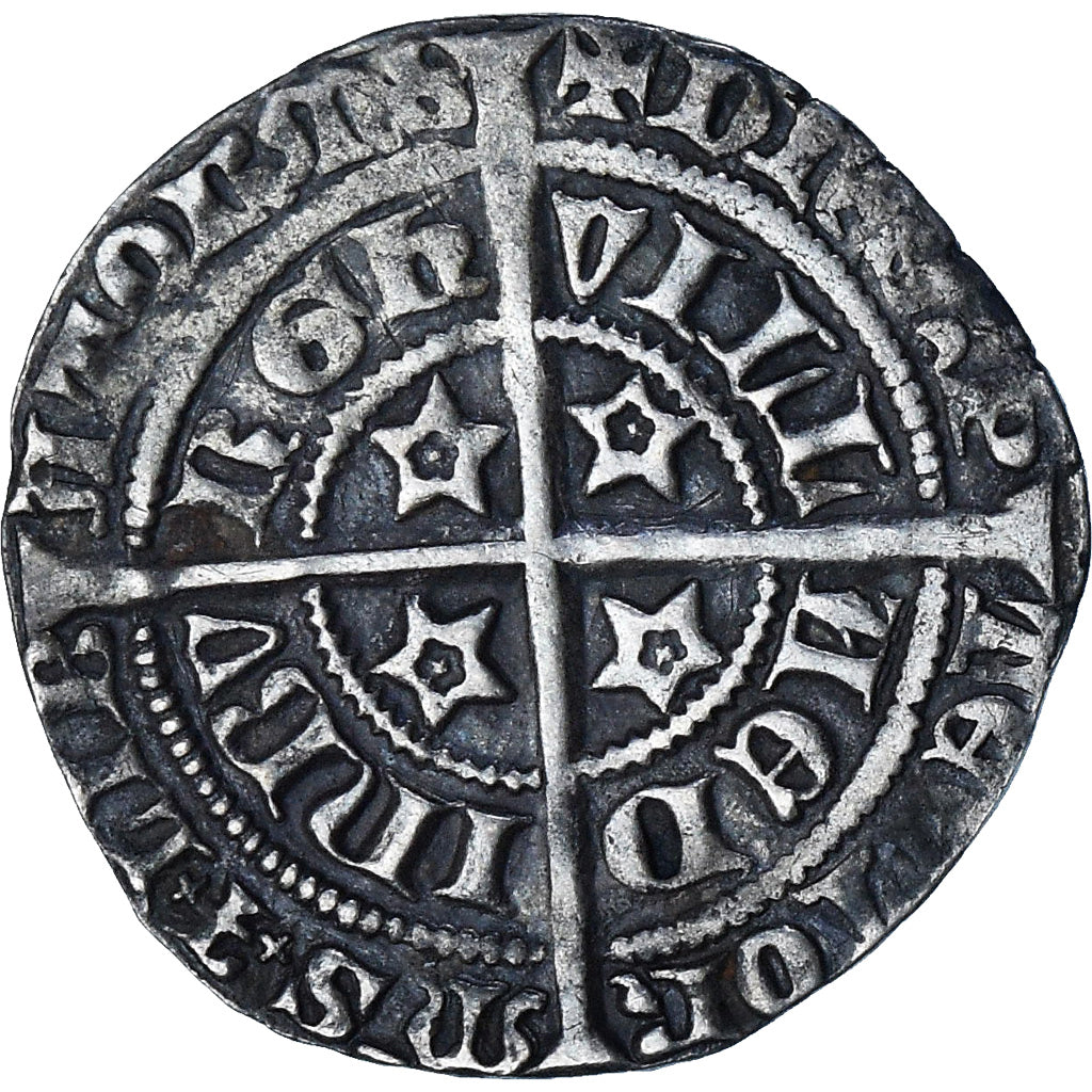 Scotland, David II, Groat, 1329-1371, Edinburgh, AU(50-53), Silver