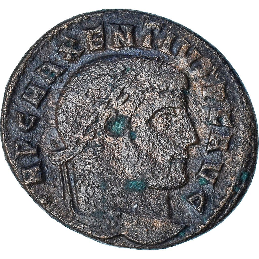 Maxentius, Follis, 309-312, Ostia, Bronze, SS+, RIC:35