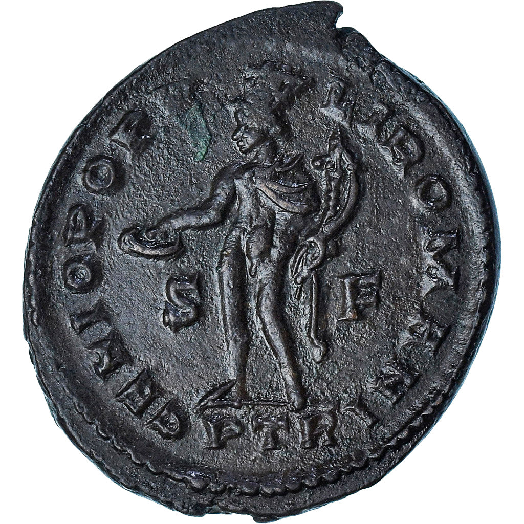 Constance Chlore, Follis, 303-305, Trier, Bronzen, PR, RIC:602a