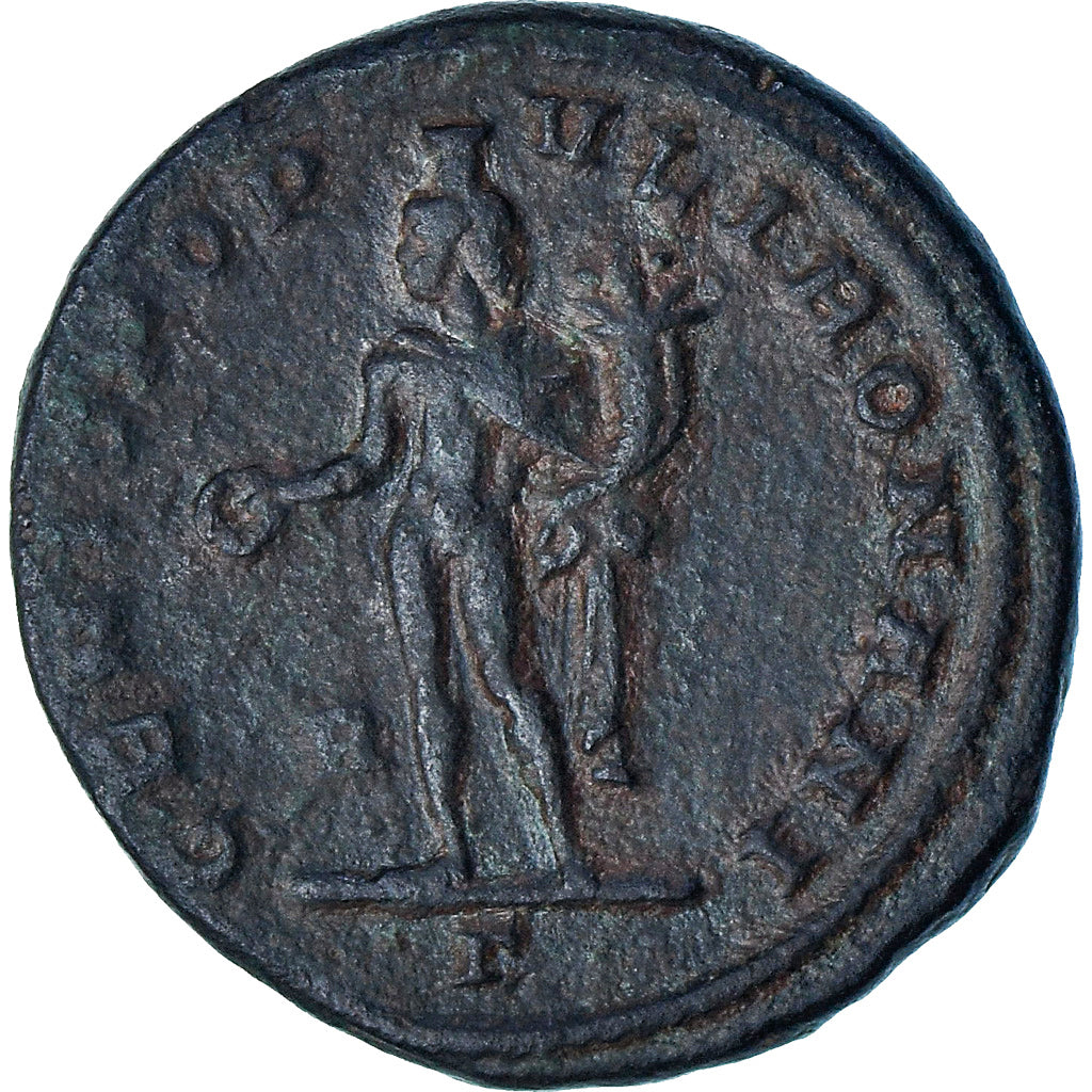 Constance Chlore, Follis, 296-297, Rome, Bronzen, ZF, RIC:66a