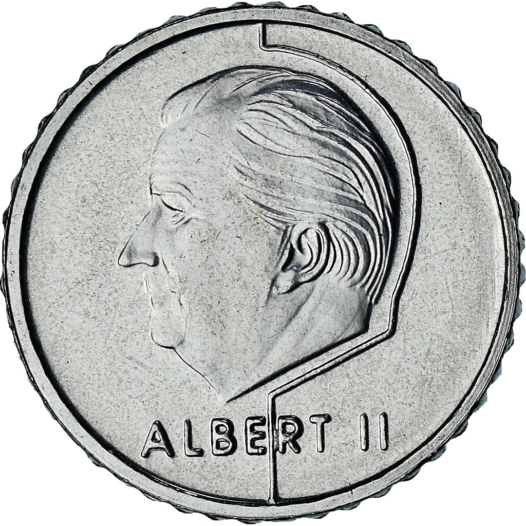 Belgium, Albert II, 50 Francs, 50 Frank, 2001, série FDC, MS(65-70), Nickel