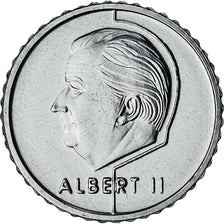 Belgium, Albert II, 50 Francs, 50 Frank, 2001, série FDC, MS(65-70), Nickel