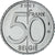 België, Albert II, 50 Francs, 50 Frank, 2001, série FDC, FDC, Nickel, KM:194