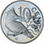 Ilhas Virgens Britânicas, Elizabeth II, 10 Cents, 1975, Franklin Mint, Proof