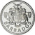Barbados, 5 Dollars, 1975, Proof, MS(64), Srebro, KM:16a