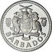Barbados, 5 Dollars, 1975, Proof, UNZ+, Silber, KM:16a