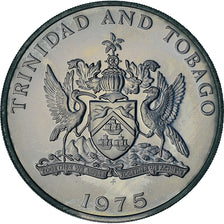 Trinidad and Tobago, Dollar, 1975, Proof, MS(64), Copper-nickel, KM:23