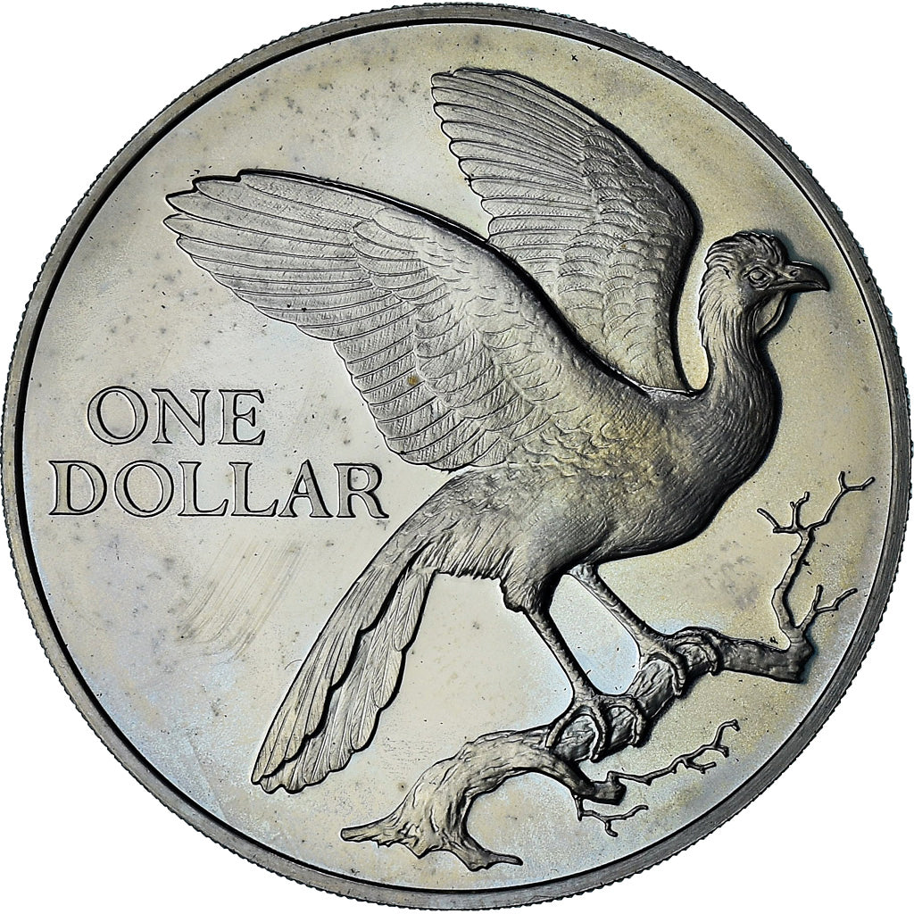 Trinidad and Tobago, Dollar, 1975, Proof, MS(64), Copper-nickel, KM:23