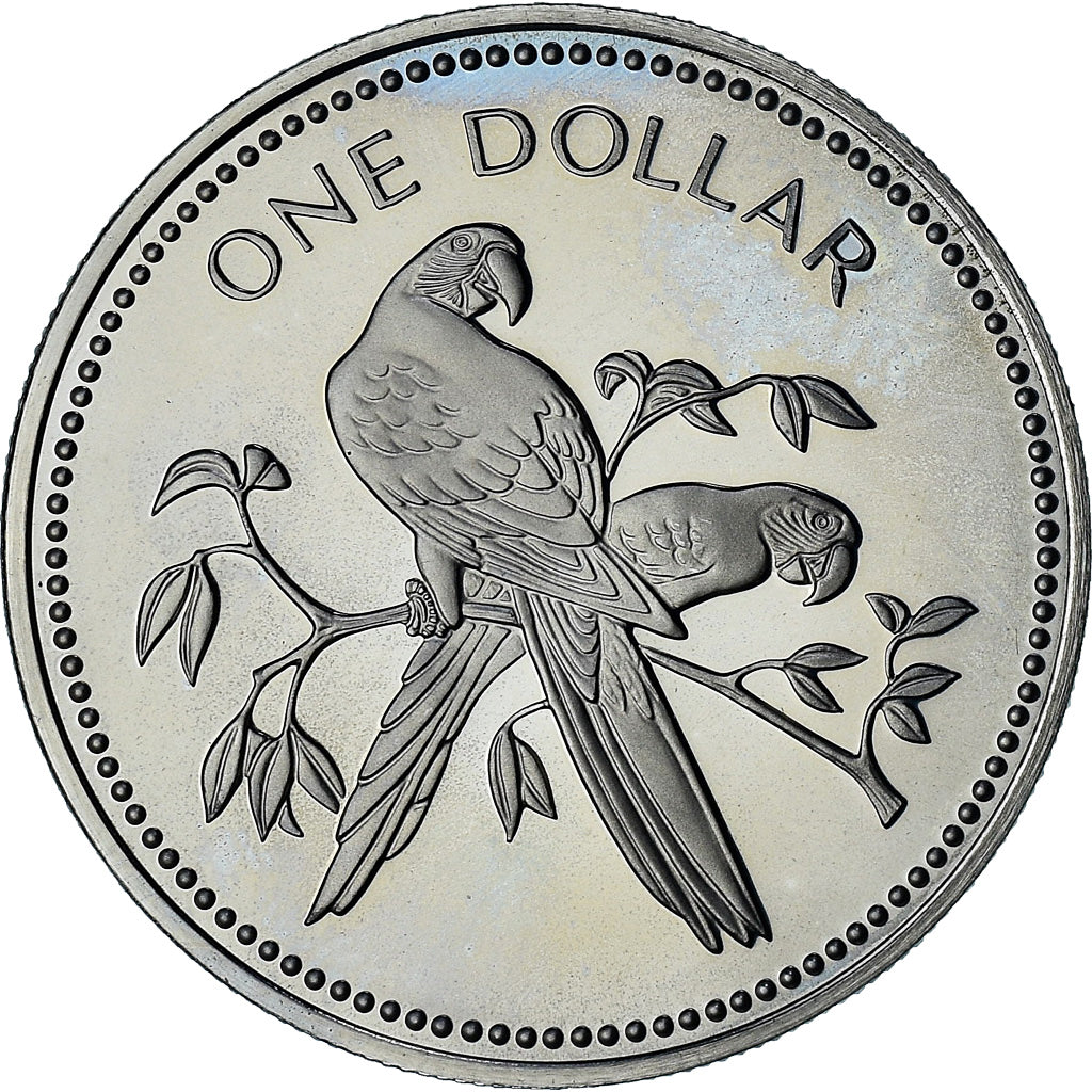 Belize, Elizabeth II, Dollar, 1975, Proof, MS(64), Cupronickel, KM:43