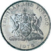 Trinidad en Tobago, 10 Cents, 1975, Proof, UNC, Cupronickel, KM:27