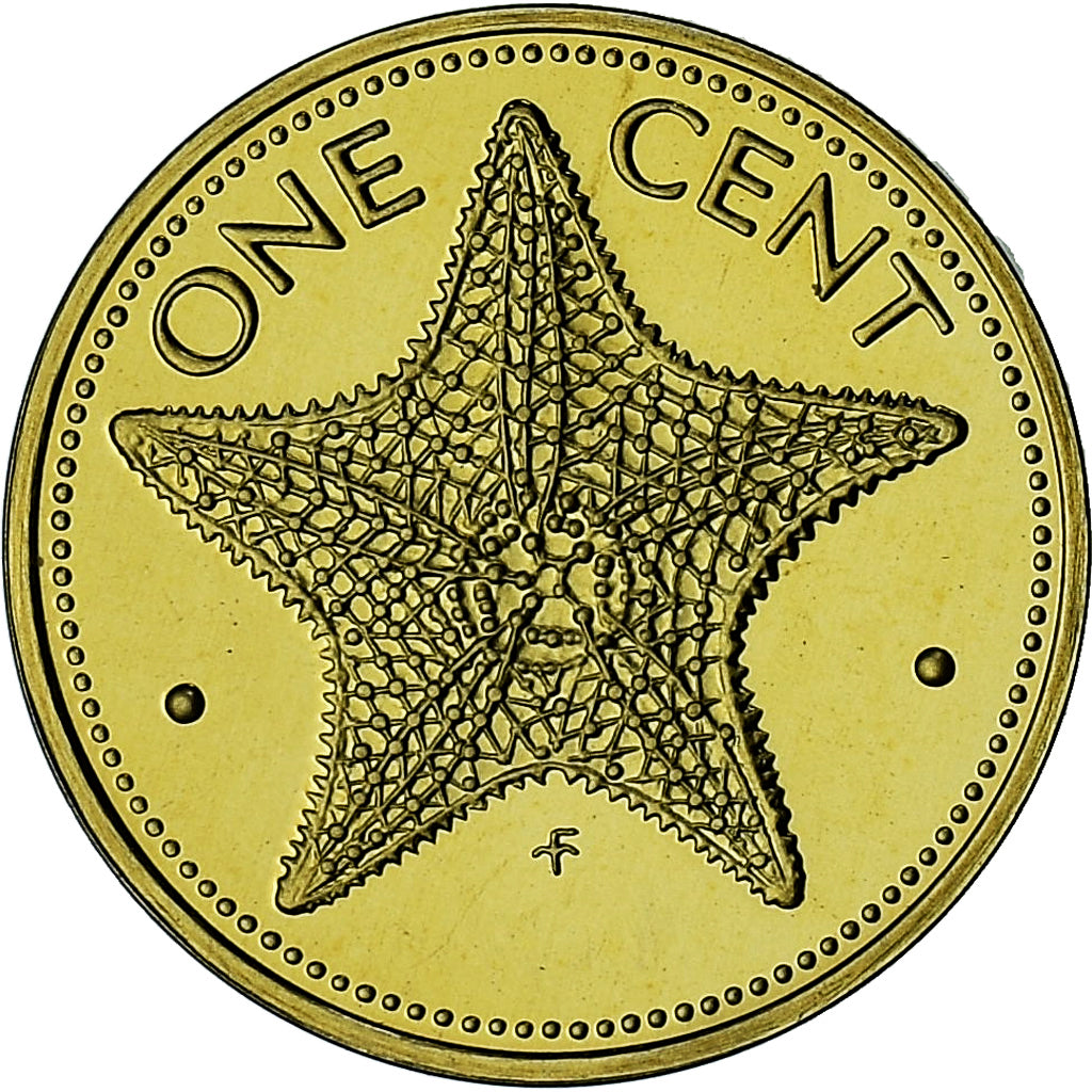 Bahamas, Elizabeth II, Cent, 1976, Proof, SPL+, Nickel-Cuivre, KM:59