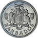 Barbados, 2 Dollars, 1975, Proof, MS(64), Cupronickel, KM:15