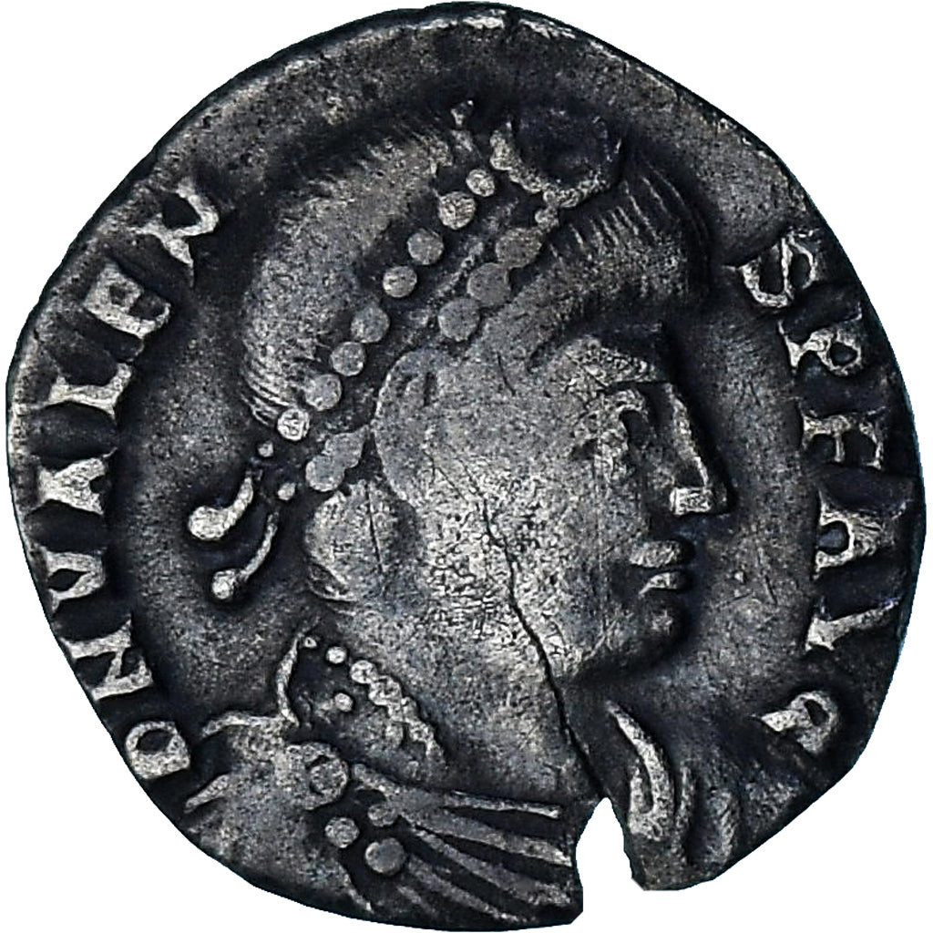 Valens, Siliqua, 367-375, Trier, Silver, EF(40-45), RIC:27e