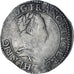 France, Henri III, Franc au Col Plat, 1579, Amiens, TB+, Argent, Gadoury:496