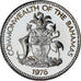 Bahamas, Elizabeth II, 50 Cents, 1976, Proof, MS(64), Silver, KM:64a