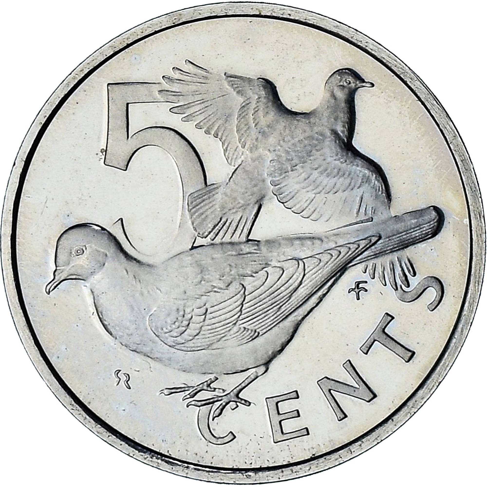 BRITISH VIRGIN ISLANDS, Elizabeth II, 10 Cents, 1975, Proof, MS(65-70)