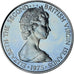 BRITISH VIRGIN ISLANDS, Elizabeth II, 25 Cents, 1975, Proof, MS(65-70)