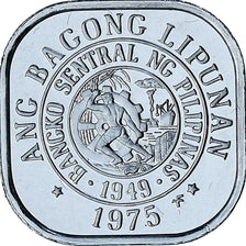 Philippines, Sentimo, 1975, Proof, MS(65-70), Aluminum, KM:205