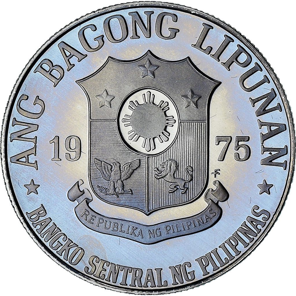 Philippines, Piso, 1975, Proof, MS(65-70), Cupronickel, KM:209
